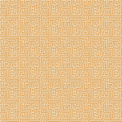 Seamless pattern. Abstract background with maze. Vector illustration.