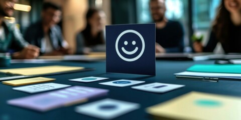 Fototapeta premium Modern office environment for project managers in professional roles