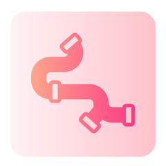 pipe gradient icon