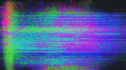 Beautiful iridescent light pattern on dark background for creative design