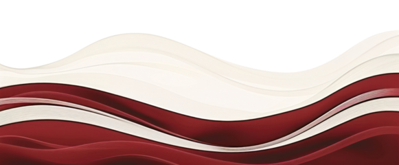 PNG Border vector illustration of waves background pattern art.