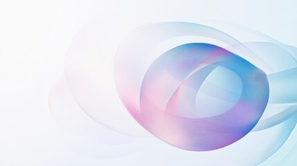 Mesmerizing Abstract Graphic Design with Delicate Lines and Smooth Color Transitions