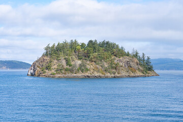 Naklejka premium San Juan Islands Archipelago