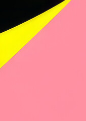 Retro background, vector, minimalist, pink yellow black, tripes, triangles, geometric, simple, comic, cartoon style