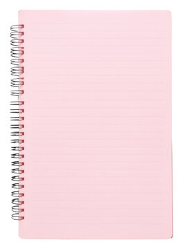 PNG An empty pink notebook paper document diary page.