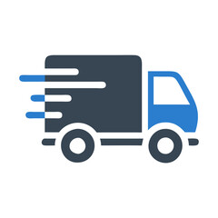 Delivery Truck Icon Vector