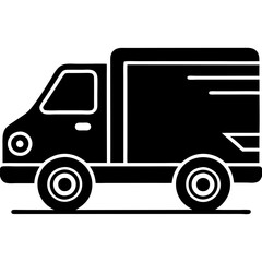 Delivery Truck Icon Vector