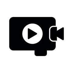 video camera icon.