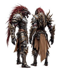 Epic Dragon Knight Armor 3d Model Fantasy Game Art