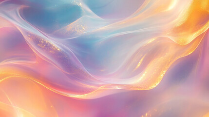 Obraz premium Abstrakcyjny złoty baner, tło do projektu, generative ai 