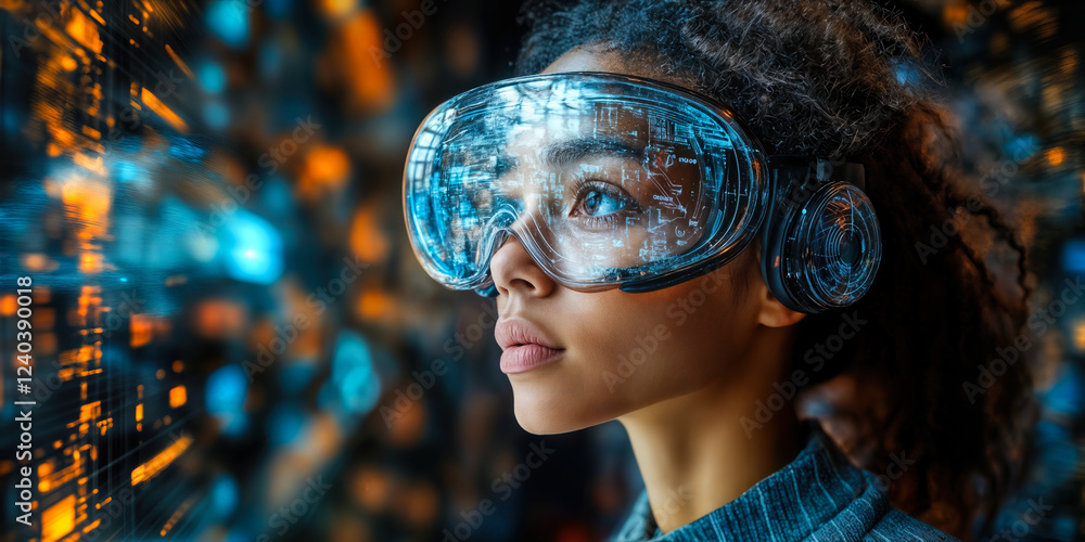 Poster immersive ai-powered learning experience with augmented reality for personalized education