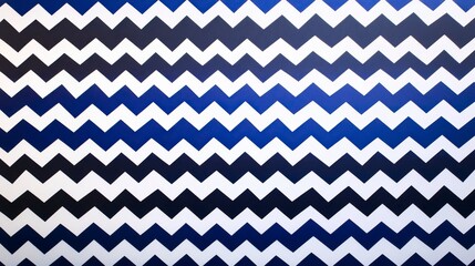 Stunning Zigzag Pattern in Vibrant Blue and White Colors