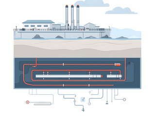 Offshore power plant coastal energy generation