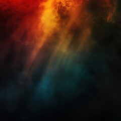 Abstract Colorful Smoke