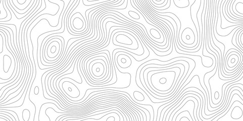 Topographic beautiful white and black styles contour topo wavy pattern map shiny line design, geography map line, presentation white background. Use for template, wallpaper, web vector illustration.  
