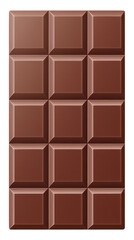 PNG Chocolate bar vector confectionery illustration dessert.