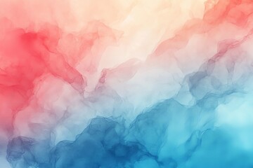 Soft watercolor texture blending red, white, and blue hues in an abstract pattern