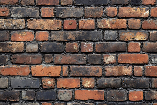 Fototapeta A brick wall with a lot of bricks on it