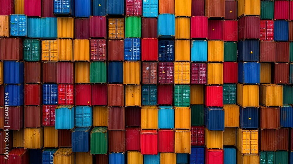Poster optimized supply chains with real-time data integration.