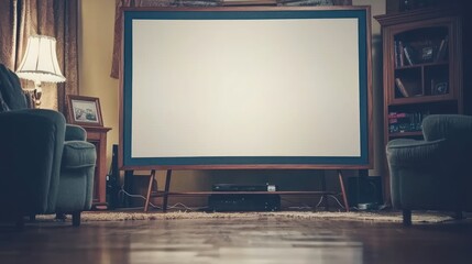 Home Theater Setup: Vintage Charm Meets Modern Entertainment
