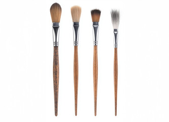 Fine Art Paintbrush Set with Gradient Design for Artists and Crafters