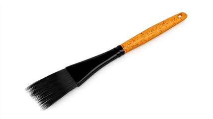 Eco-Friendly Paintbrush with Cork Handle for Sustainable Painting Projects