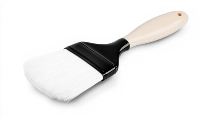 Large Flat Paintbrush with Textured Bristles for Art and Home Improvement Projects