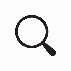 magnifier icon vector sign