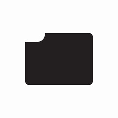 folder file storage icon vector sign