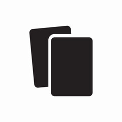 copy duplicate icon vector sign