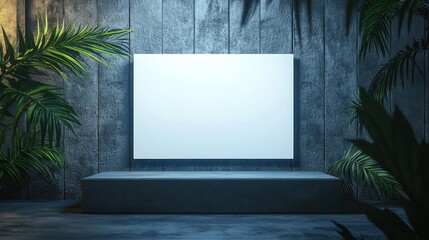 mockup concept Blank storyboard template with frames for sketching scenes, film production setting, perfect for showcasing video concepts and storyboarding