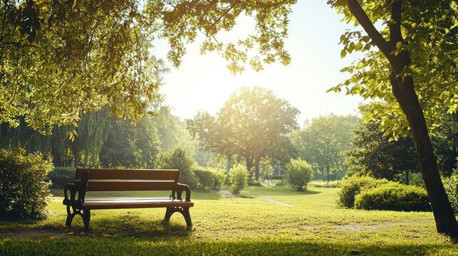An outdoor view of a serene landscape, representing the calm and spiritual peace of Sabbath rest