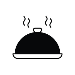 Food Tray vector icon