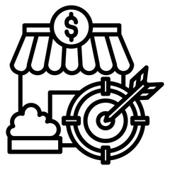 Target Market Icon