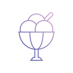 Ice Cream vector icon