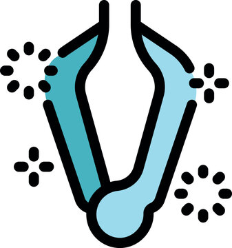 Nasal dilator expanding nostrils for better airflow, reducing snoring and improving sleep quality