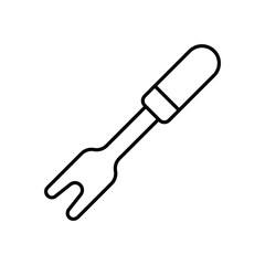 Fork  vector icon