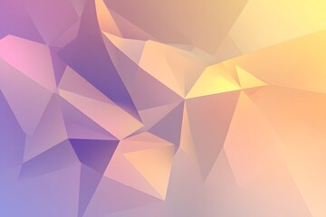 Fototapeta premium Abstract Pastel Low Poly Background Texture Design