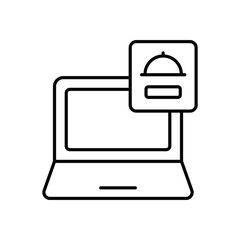 Order Food vector icon