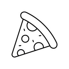 Pizza  vector icon