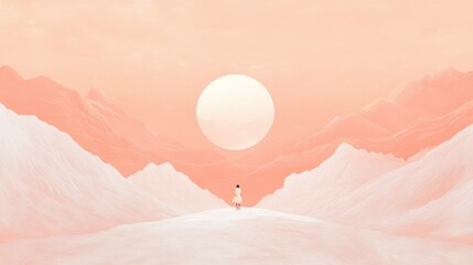 Illustration that represents the concept of Personal Development Journey 