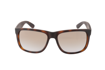 Brown fashion sunglasses isolated no background cutout