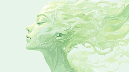 Illustration that represents the concept of Tapping Therapy (EFT) for Anxiety