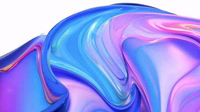 Bright, flowing colorful patterns