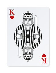 The King of Hearts. 