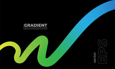 Abstract Celebration Background with Color Lines. Curve Shape Color Lines. Swirl Elements with Gradients. Wavy shape with Rainbow colors. Squiggly Spiral Ribbon. 