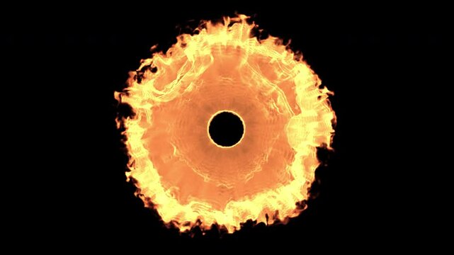 Fiery, burning rings on a transparent background with an alpha channel.
Fire, flame, explodes,smoke, fume and burning video transitions.

