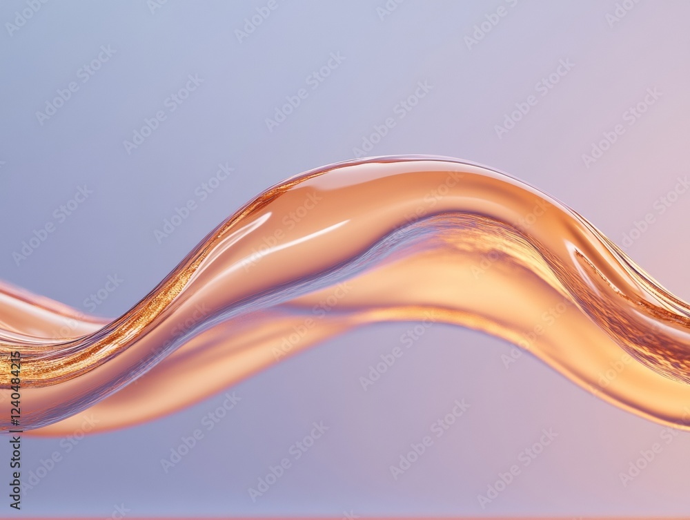 Poster Neon Fluid Dynamics Captivating VR Wave Over Digital Ocean for Immersive Tech Content and Modern Marketing in Virtual Reality Display Design