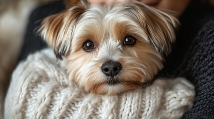 Celebrate National Puppy Day with a Warm Hug and a Cute Yorkshire Terrier Companion