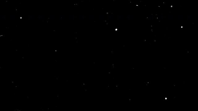 Overlay Showing Dust Particles And Scratches On Damaged Film